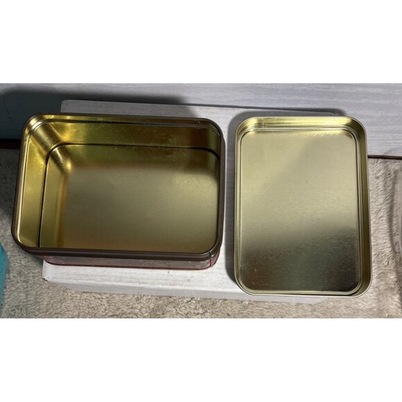 Plain Tree Tobacco Tin Box Sliced Plug Smoking Pocket Package Playing Card 5.5" - Picture 7 of 10